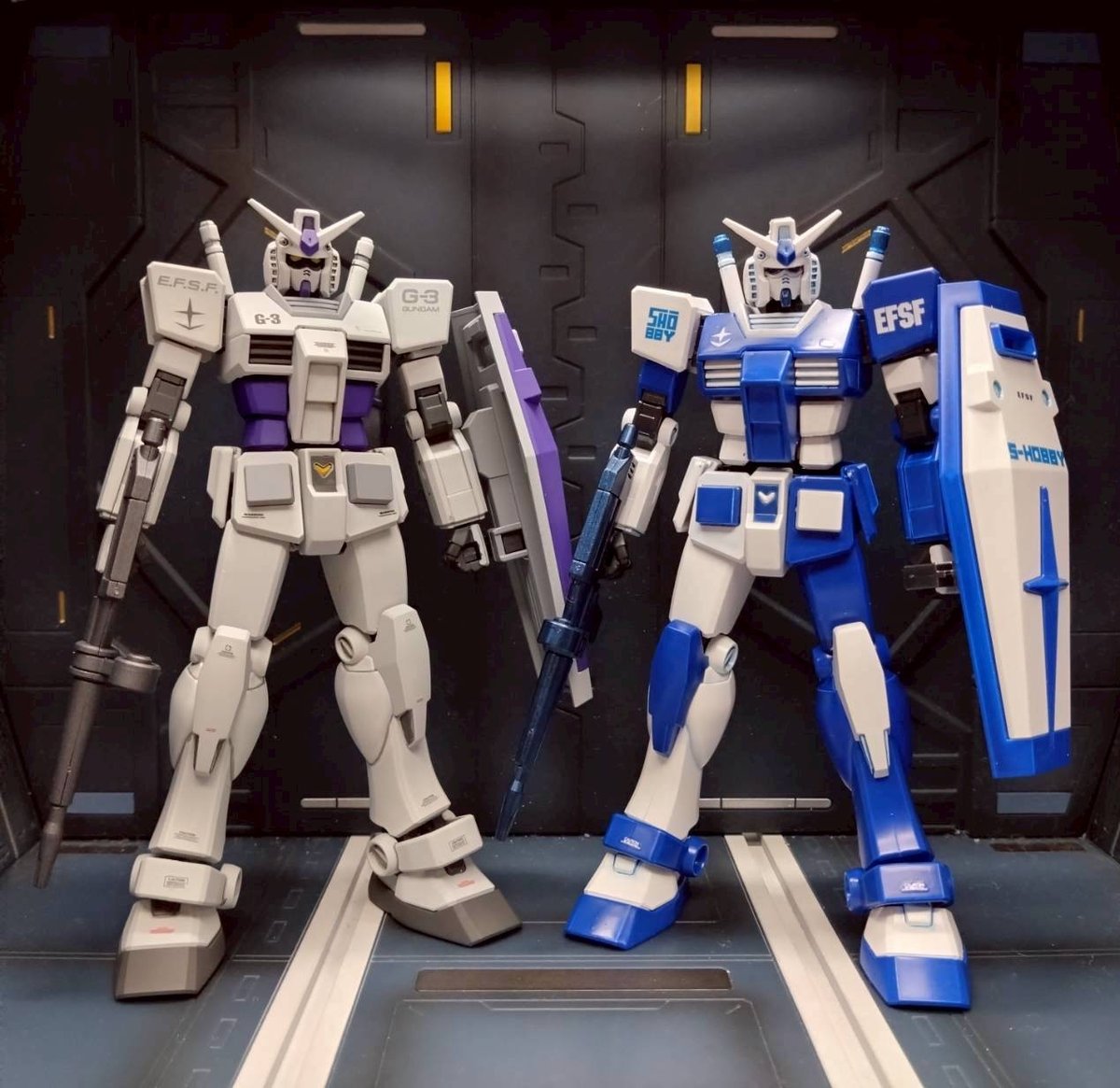 自作デカールに初挑戦！】RX-78-2ガンダムをエスホビオリジナルカラー